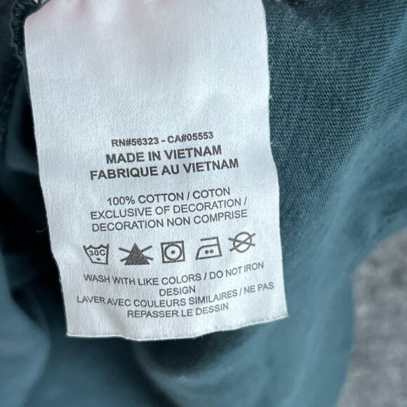 Nike‎ Mens Graphic Tee Beaverton OR Moving Company Shirt M Green Relaxed Fit - Picture 4 of 8